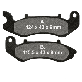 EBC FA707 Brake Pads