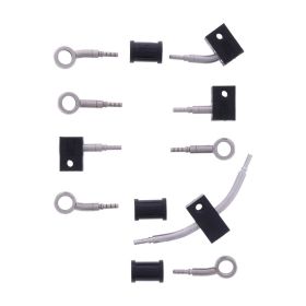 JMP 5 Bremsleitung Kit HBF-9535-V Silber für Yamaha YZF-R1 1000