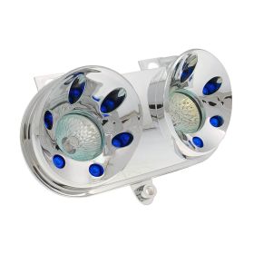 Standard Parts Double Headlight Chrome for Yamaha Spy
