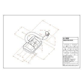 Échappement complet Sito 0232 approuvé pour PIAGGIO VESPA 200PE