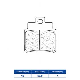 CL BRAKES 1151ATV1 Bremsbelagsatz Sinterverbindung