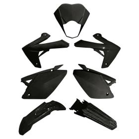 Kit carene nere T4TUNE 7 pezzi per Rieju