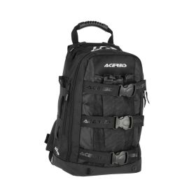 ACERBIS Black Backpack 38L Shadow Logo