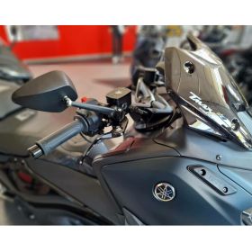 Coppia specchietti manubrio FAR 8071 con kit montaggio per Yamaha