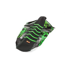 Coprisella Full Covering Stage6 verde/nero per Yamaha dt