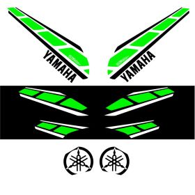 ADESIVI ANNIV CARENA VERDE NERO BIANCO