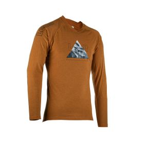 Maglia MTB LEATT Gravity 2.0 maniche lunghe arancio suede TENCEL™
