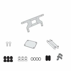 Kit attacchi KAPPA per fissaggio Tool Box S250 su YAMAHA Ténéré 700