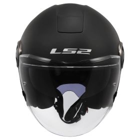 Casque Jet LS2 OF620 CLASSY Solid Noir Mat