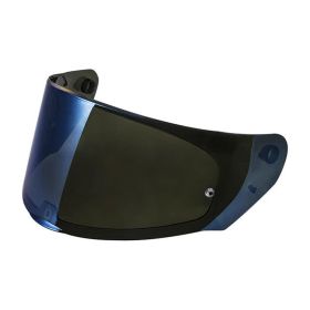 Visière bleue en iridium LS2 pour casques FF353 RAPID II et FF800 STORM II