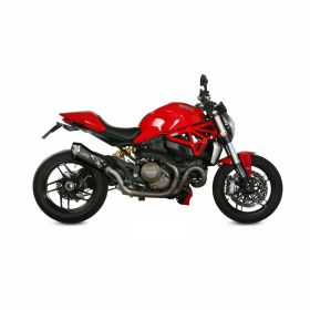 MIVV Delta Race Noir Silencieux Slip-on pour DUCATI Monster 1200/S