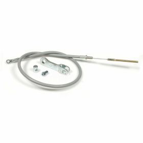Kit de conversion de câble de frein arrière Vespa T5 en acier galvanisé gris