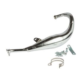 VOCA RACING CHROMED Belly Exhaust 50/70CC DERBI