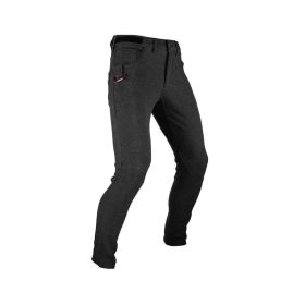 Pantaloni MTB LEATT Gravity 3.0 nero denim elasticizzato 360°