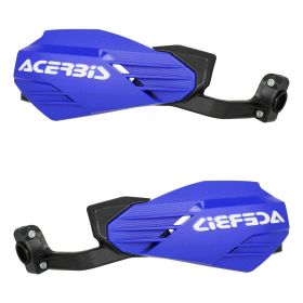 ACERBIS Garde-mains fermés Bleu/Blanc Moto-X