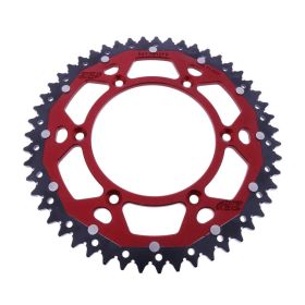 ZF Krone 51 Zähne Teilung 520 Rot Schwarz Dual ZFD-897-51-ROT