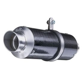LeoVince GP Corsa 9736U Universal-Auspuff karbon D. 54