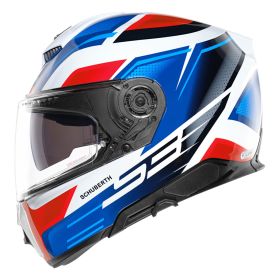 Casques Integraux SCHUBERTH S3 STORM Bleu Blanc Rouge