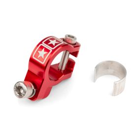 STAGE6 Red CNC Aluminum Exhaust Clamp