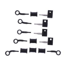 JMP 5 Bremsleitung Kit Stahl HBF-9777-V-MBK Schwarz für Yamaha TRACER 900 850 A MT09TRA