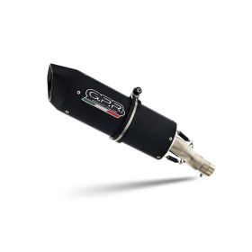 GPR Furore Black Échappement Course Complet Db-Killer Amovible pour Honda CB 650 R Euro5