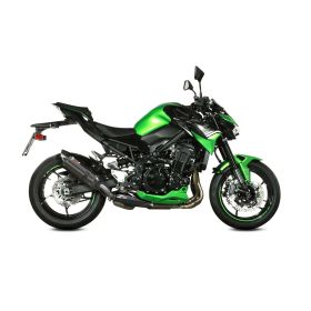 MIVV Black Slip-on Auspuff genehmigt für KAWASAKI z900 2020-2024