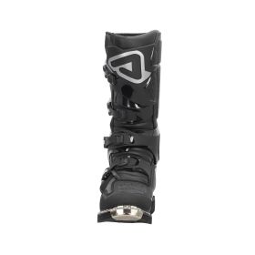 ACERBIS Motorradstiefel x-rock mm zwei schwarz mit 4 Schnallenverschluss und Stahlkappe