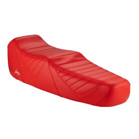 Sella NISA Giuliari Yankee rosso con serratura per Vespa PX80/200/PE
