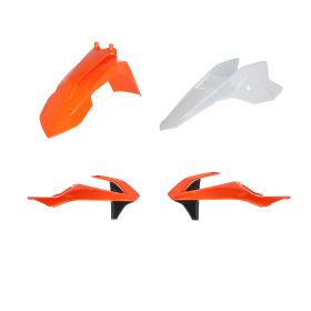 ACERBIS Verkleidungskit 4 Teile 2016 Modell Orange/Weiß