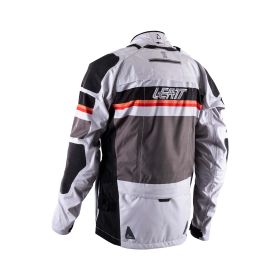 LEATT ADV Rally 7.5 HydraDri Summer jacket grey black waterproof