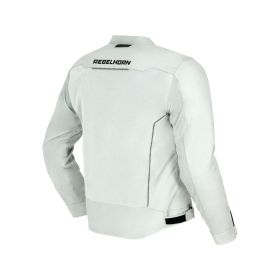 REBELHORN WAVE Men's Motorcycle Jacket Grey