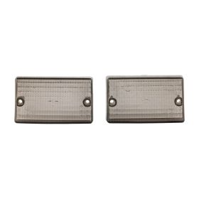 Kit vetro frecce SIEM anteriore/posteriore nero per Vespa Pk 50