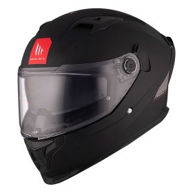 Integralhelm MT Helmets Braker SV Solid A1 Schwarz Glänzend