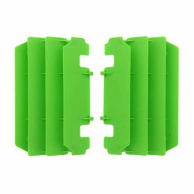 Griglia protezione radiatore POLISPORT verde per Kawasaki KX