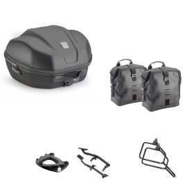 GIVI WL901B Sac de Top Case CORIUM Noir 34/16L pour HONDA X-ADV