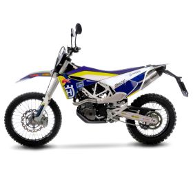 Marmitta slip-on LeoVince LV One Evo acciaio inox per HUSQVARNA 701 ENDURO
