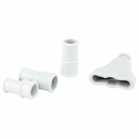 Kit 4 gommini manopole PREMIUM QUALITAT grigio per Vespa 125 V1-15