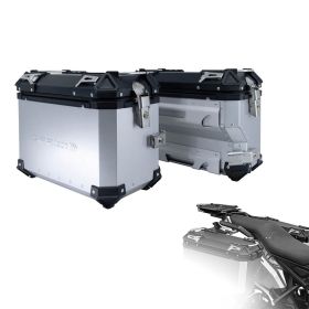 Kit valises GPR ALPI-TECH aluminium 38/32L pour SUZUKI V-Strom DL 650