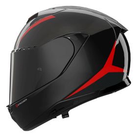 Casque intégral Nolan X-904 UC EMBLEMA 353 Noir Rouge Carbone