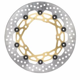 BREMBO Rennschwimmende Bremsscheibe 208973722 D.320 Dicke 5,5 mm 5 Löcher für KAWASAKI