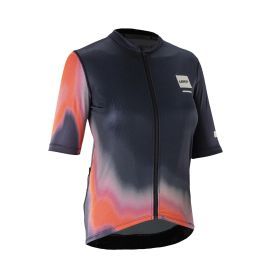 LEATT Endurance 3.0 Damen Technisches MTB-Trikot Atmungsaktiv Schwarz Heatmap