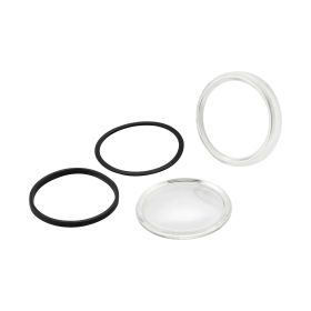 Kit 4 vetri contachilometri PREMIUM QUALITAT D.48mm cornice cromata