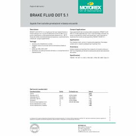 Olio freni MOTOREX DOT 5.1 250 ml