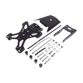 Portatarga EVOTECH nero ESTR-0912 per Ktm DUKE