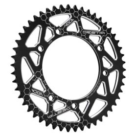 Voca Racing 420 Kettenrad 50 Zähne Schwarz Aluminium für Rieju Mrt
