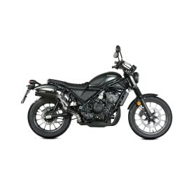 Marmitta Slip-on nera MIVV Hr-1 omologata per HONDA cl 500