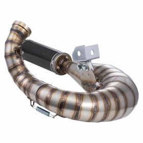SIP Performance R2 Racing Exhaust in Stainless Steel with Carbon Silencer