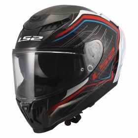 Casco integrale LS2 FF807 DRAGON SUBIC bianco blu rosso