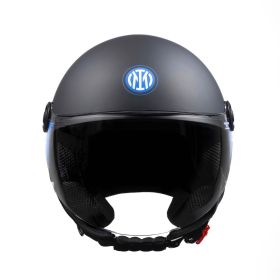 TUCANO URBANO EL'JETTIN Inter Nerazzurro Demi-jet helmet matte black