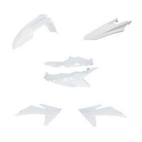 Kit carene 6 pezzi ACERBIS bianco per KTM